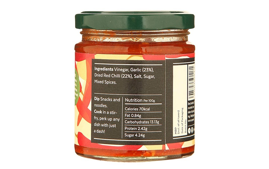 Aamra Chilli Garlic Dip    Glass Jar  190 grams